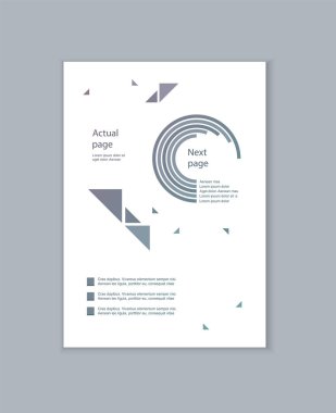 Bu broşür pazarlama ve reklam, broşür ve afiş, faaliyet raporu içinde kullanılan bir iş sunumu olarak en iyisi