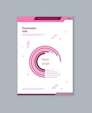 İş sunumu broşürü reklam mal ve Hizmetleri