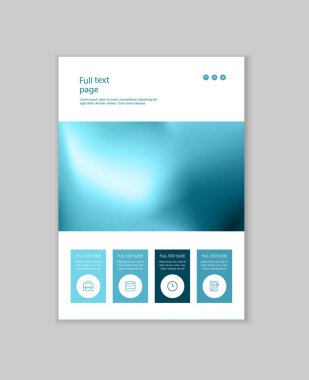 İş sunumu broşürü reklam mal ve Hizmetleri