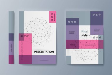 Bu en iyi pazarlama ve reklam, broşür ve afiş, faaliyet raporu içinde kullanılan bir iş sunumu olarak şablonudur