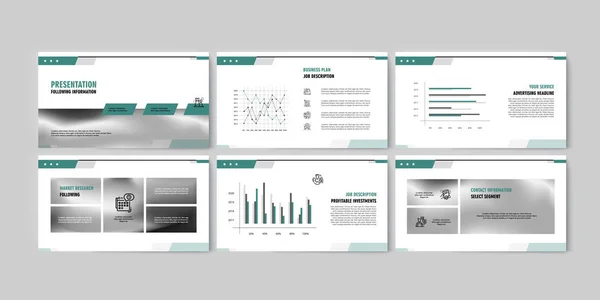 Broschüren Infografiken für die Vermarktung von Werbeartikeln und -dienstleistungen auf dem Markt — Stockvektor