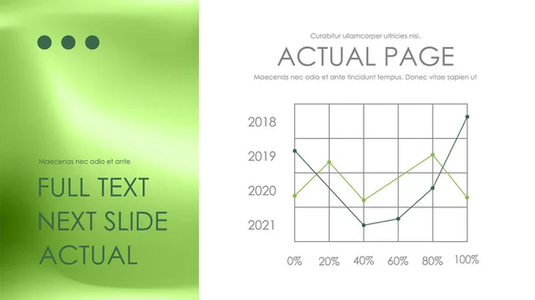 Couverture de brochure utilisée dans le marketing et la publicité — Image vectorielle