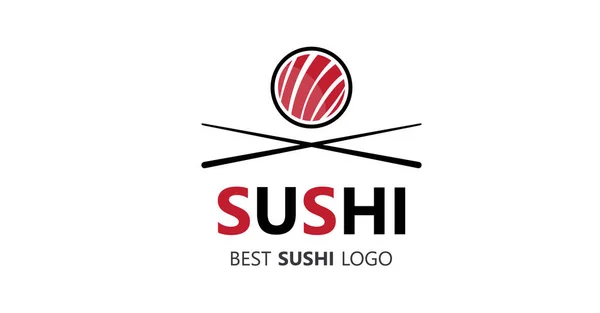 Broschüre deckt Sushi in Marketing und Werbung ab — Stockvektor