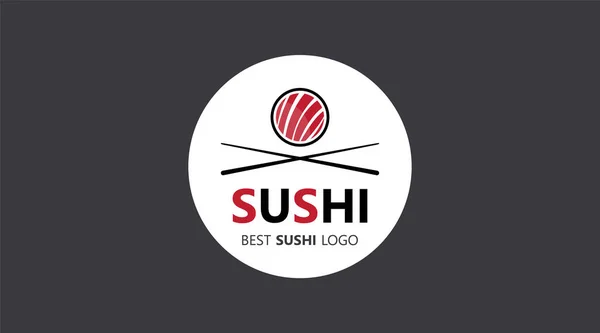 Broschyr omslag sushi används i marknadsföring och reklam — Stock vektor