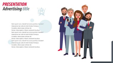 Piyasada promosyon mal ve Hizmetleri pazarlama için broşürler seti