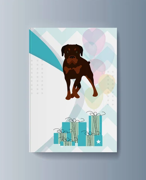 Prezentacja broszury klasyfikacji zwierząt — Wektor stockowy