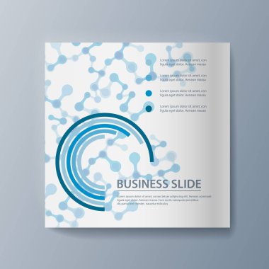 İş sunumu broşürü reklam mal ve Hizmetleri