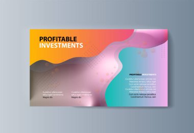 İş sunumu broşürü reklam mal ve Hizmetleri