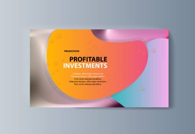 İş sunumu broşürü reklam mal ve Hizmetleri