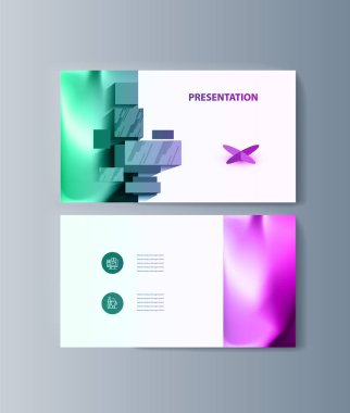 Pazardaki promosyon mal ve hizmetlerinin pazarlanması için broşür bilgi grafikleri seti