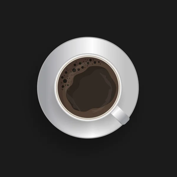 Café excelente bebida sempre. Design legal. Ilustração colorida — Vetor de Stock