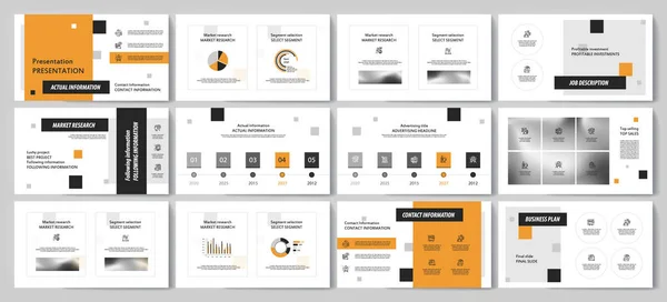 Templat ini adalah yang terbaik sebagai presentasi bisnis, yang digunakan dalam pemasaran dan iklan, brosur dan spanduk, laporan tahunan - Stok Vektor