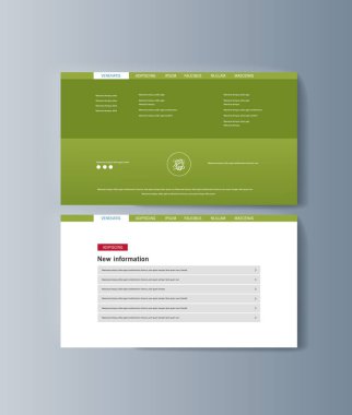 Çevre koruma fikrini tanıtan pazarlama broşürleri seti