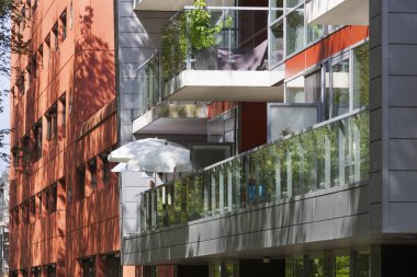 Rotterdam Hollanda Balkonlu Daire bina