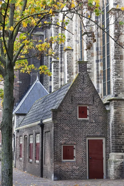 Outbuilding da igreja em Dordrecht — Fotografia de Stock