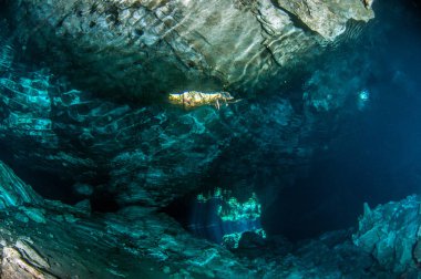 Scuba diving hipotermik Tajma Ha Meksika