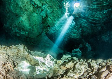 Scuba diving hipotermik Tajma Ha Meksika