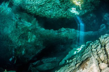 Scuba diving hipotermik Tajma Ha Meksika