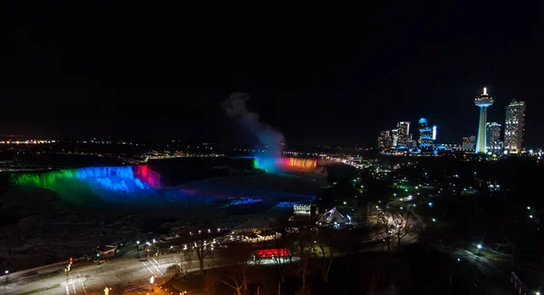 Drone Uitzicht Niagara Falls — Stockfoto