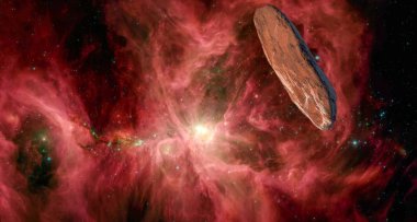 Oumuamua hafif aktif bir kuyruklu yıldız ve güneş sistemi algılanan ilk yıldızlararası nesnesinin var. 