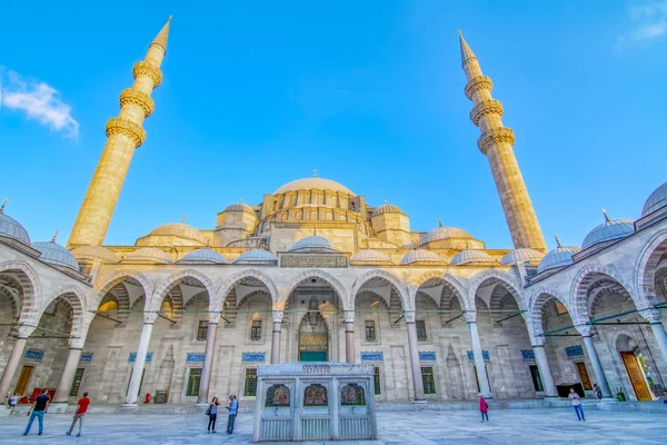 Estambul Turquía Agosto 2018 Mezquita Suleymaniye Mezquita Sleymaniye Una Mezquita — Foto de Stock