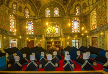 Sultan Abdulhamid Turbesi. Mezarlığı ve Camii ile birlikte
