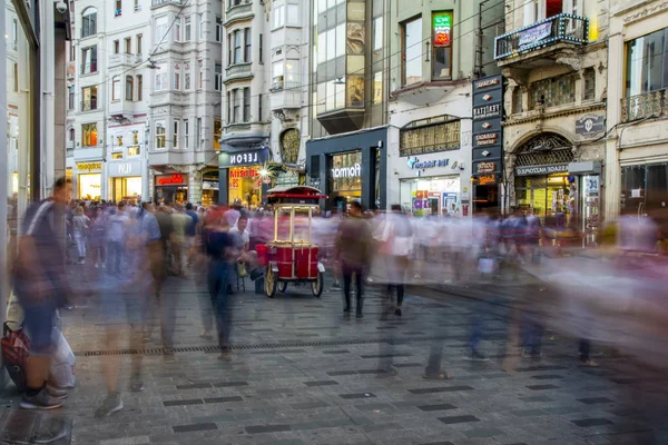 Istanbul Turkey Agust 2018 Longa Exposição Velocidade Lenta Obturador Imagem — Fotografia de Stock