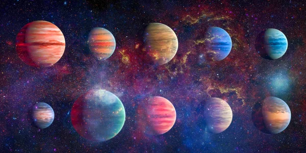 Galaxy Űrben Szépség Univerzum Fekete Lyuk Felszerelt Nasa Elemek — Stock Fotó