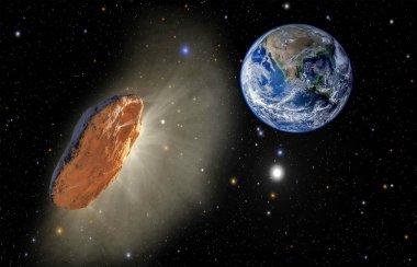 Oumuamua hafif aktif bir kuyruklu yıldız ve güneş sistemi algılanan ilk yıldızlararası nesnesinin var. 
