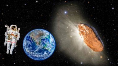 Oumuamua hafif aktif bir kuyruklu yıldız ve güneş sistemi algılanan ilk yıldızlararası nesnesinin var. 