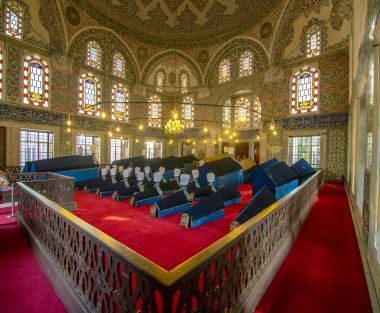 Sultan Abdulhamid Turbesi. Mezarlığı ve Camii ile birlikte