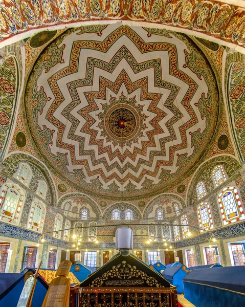 Султан Abdulhamid Turbesi Комплекс Цвинтар Мечеть — стокове фото
