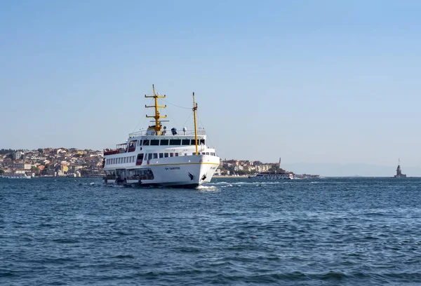 Istanbul Turkey January 2019 Muslim Architecture Water Transport Turkey Beautiful — Stock Photo, Image