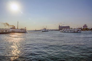 Haydarpaşa tren istasyonu Istanbul 'un Asya tarafında şehrin tarihi yerlerinden biridir..