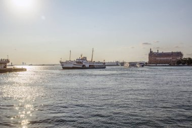 Haydarpaşa tren istasyonu Istanbul 'un Asya tarafında şehrin tarihi yerlerinden biridir..