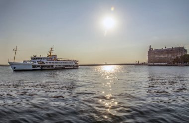 Haydarpaşa tren istasyonu Istanbul 'un Asya tarafında şehrin tarihi yerlerinden biridir..