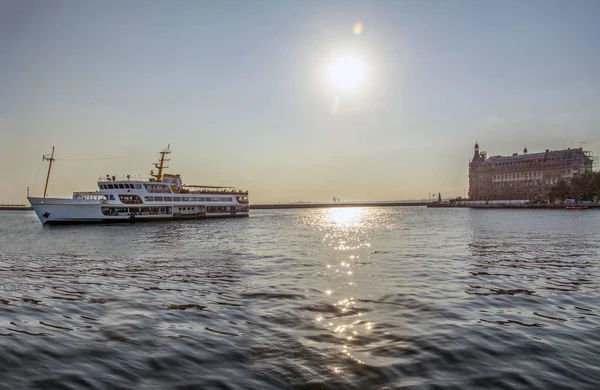 Σιδηροδρομικό Σταθμό Haydarpasa Στην Ασιατική Πλευρά Της Κωνσταντινούπολης Είναι Ένα — Φωτογραφία Αρχείου