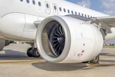 Uçak yolcu uçak boru