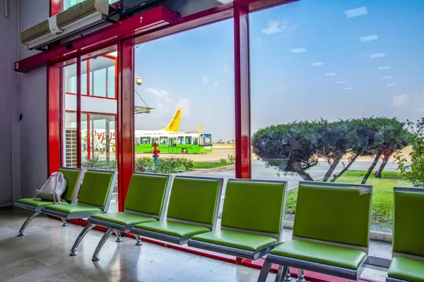 Istanbul Turquie Juillet 2018 Avion Pegasus Airlines Aéroport International Sabiha — Photo