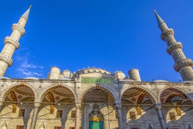 Istanbul, Türkiye, 21 Ağustos 2018: Süleymaniye Camii Sleymaniye Camisi olan üçüncü Istanbul Hill,'üzerinde yer alan bir Osmanlı imparatorluk Camii. 