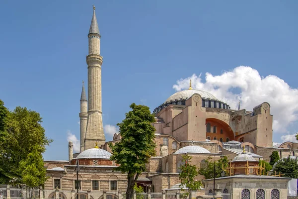 Museu Hagia Sophia Istambul Turquia — Fotografia de Stock