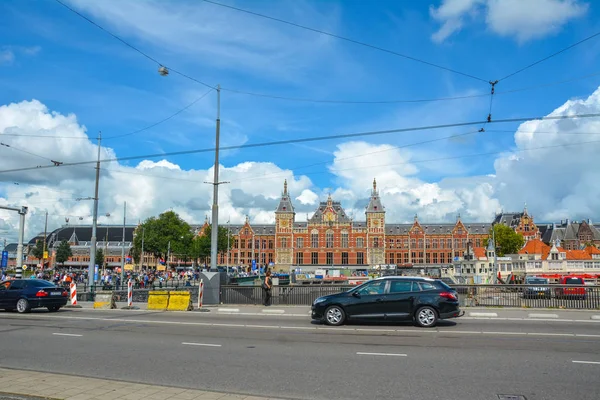 Ámsterdam Países Bajos Agosto 2014 Palacio Real Ámsterdam Ciudad Ámsterdam — Foto de Stock