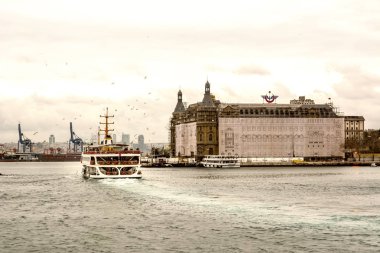 Haydarpaşa tren istasyonu Istanbul 'un Asya tarafında şehrin tarihi yerlerinden biridir..
