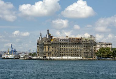 Haydarpaşa tren istasyonu Istanbul 'un Asya tarafında şehrin tarihi yerlerinden biridir..