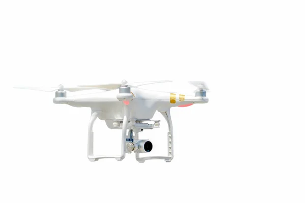 Безпілотний Квадрокоптер Цифровою Камерою Високої Роздільної Здатності Новий Інструмент Аерофотозйомки — стокове фото