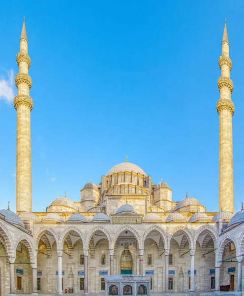 Suleymaniye Moschee Die Sleymaniye Moschee Ist Eine Osmanische Kaiserliche Moschee — Stockfoto