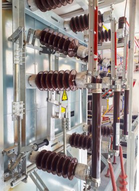 Yüksek gerilim devre kesici bir güç Trafo Merkezi yüksek gerilim trafo Elektrikli yalıtım ve elektrik ekipman güç Trafo Merkezi ile