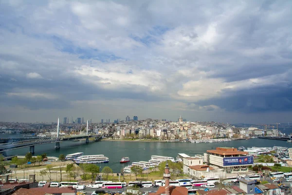 Istanbul Türkei April 2019 Besichtigung Touristischer Sehenswürdigkeiten Von Der Seereise — Stockfoto