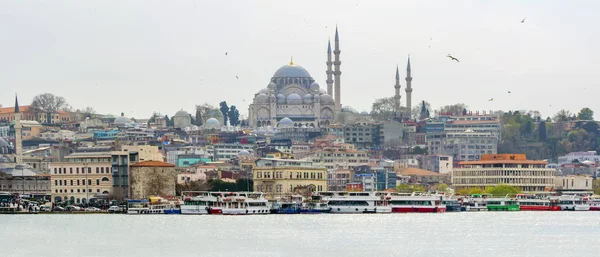 Κωνσταντινούπολη Τουρκία Απριλίου 2019 Δείτε Τουριστικά Αξιοθέατα Από Θαλάσσιο Ταξίδι — Φωτογραφία Αρχείου
