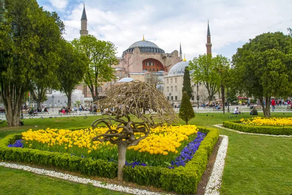 Istanbul Turquie Avril 2019 Musée Hagia Sophia Istanbul Turquie — Photo